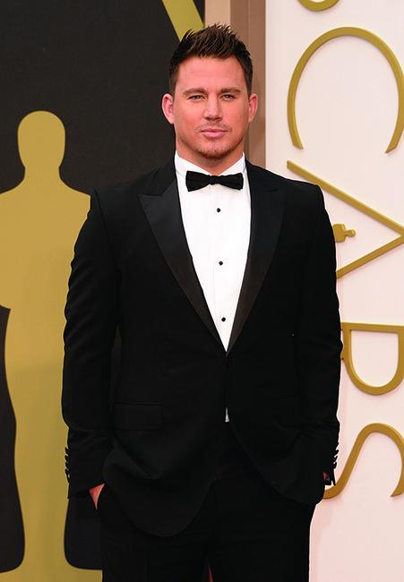 好莱坞性感男星Channing Tatum佩戴万宝龙袖扣出席第86届奥斯卡颁奖典礼