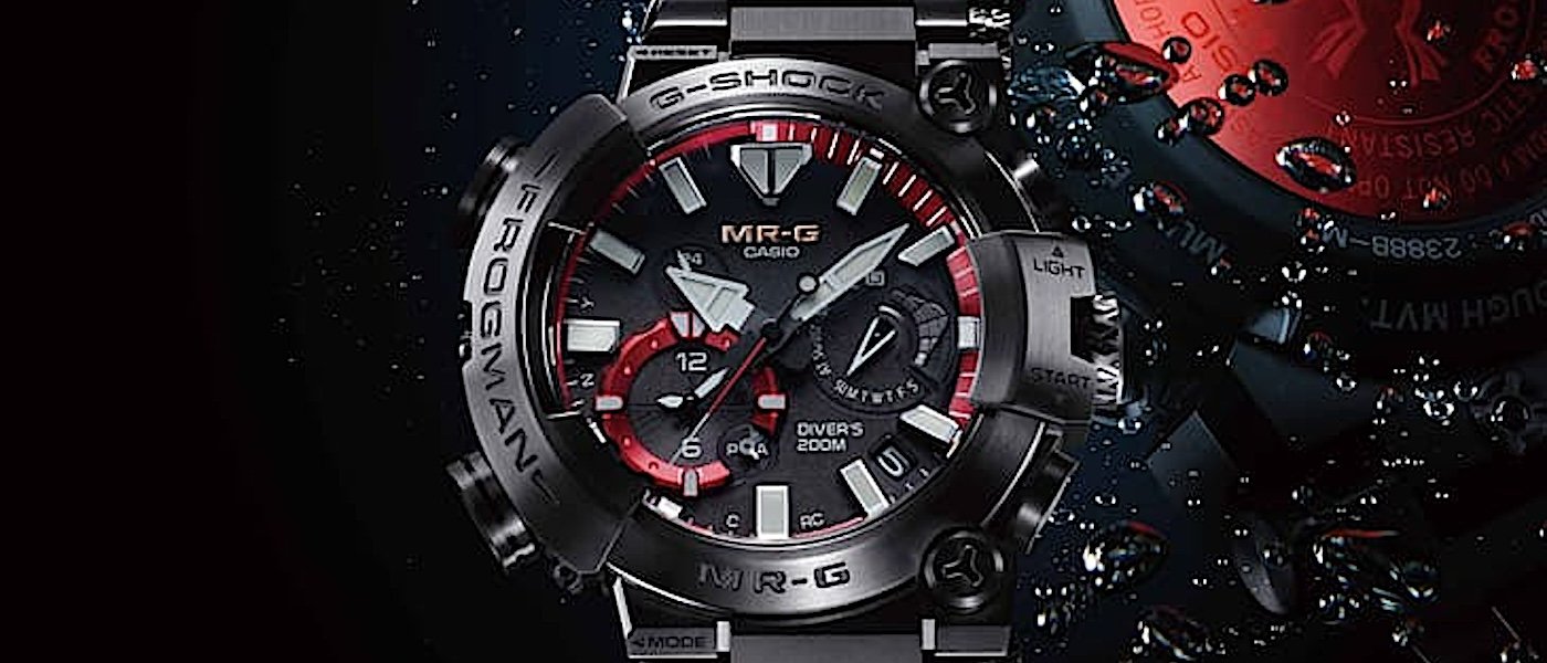 MR-G最新Frogman蛙人潜水表 配色富有浓浓G-SHOCK品牌印象