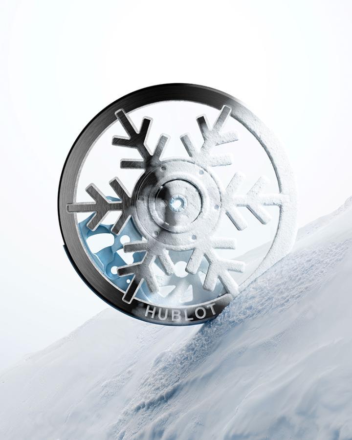 Big Bang Unico 冬季钛金陶瓷计时码表雪花自动盘