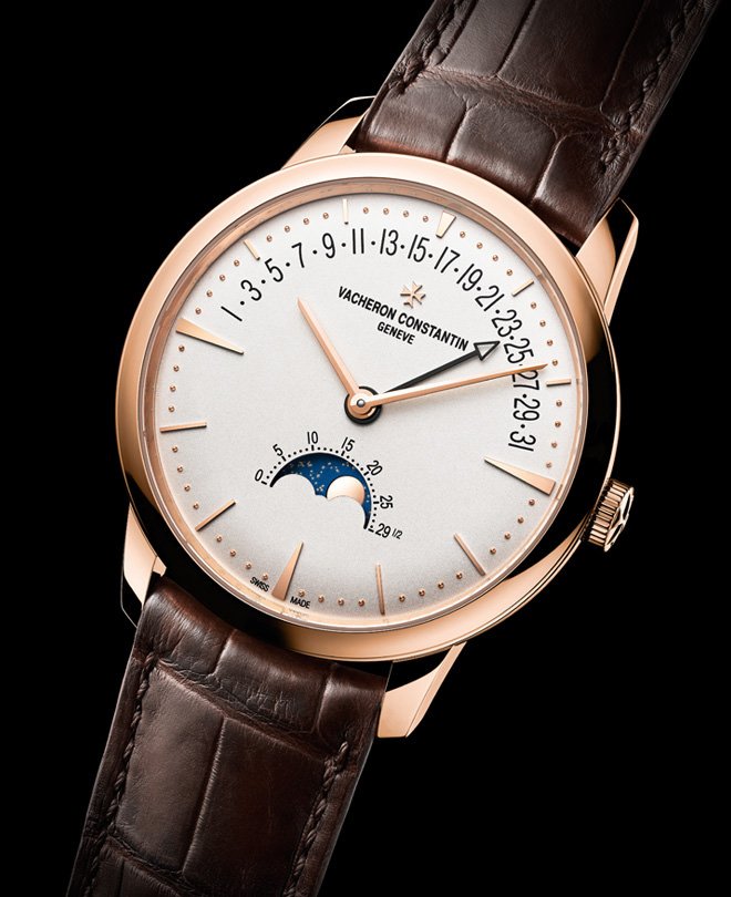  江诗丹顿Vacheron Constantin逆跳日历月相表