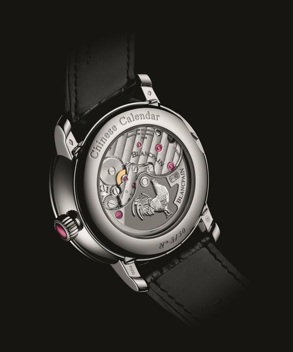 宝珀中华年历表鸡年铂金限量款