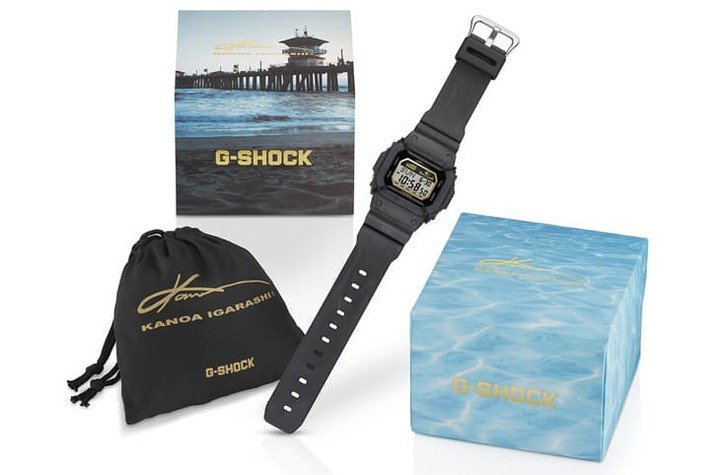 G-SHOCK针对GLX-5600KB的联名主题特制出专属表盒。