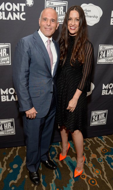 万宝龙北美总裁暨执行长Mike Giannattasio与知名创作歌手演员Alanis Morissette