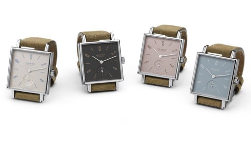 Nomos Glashütte推出的Tetra 系列腕表