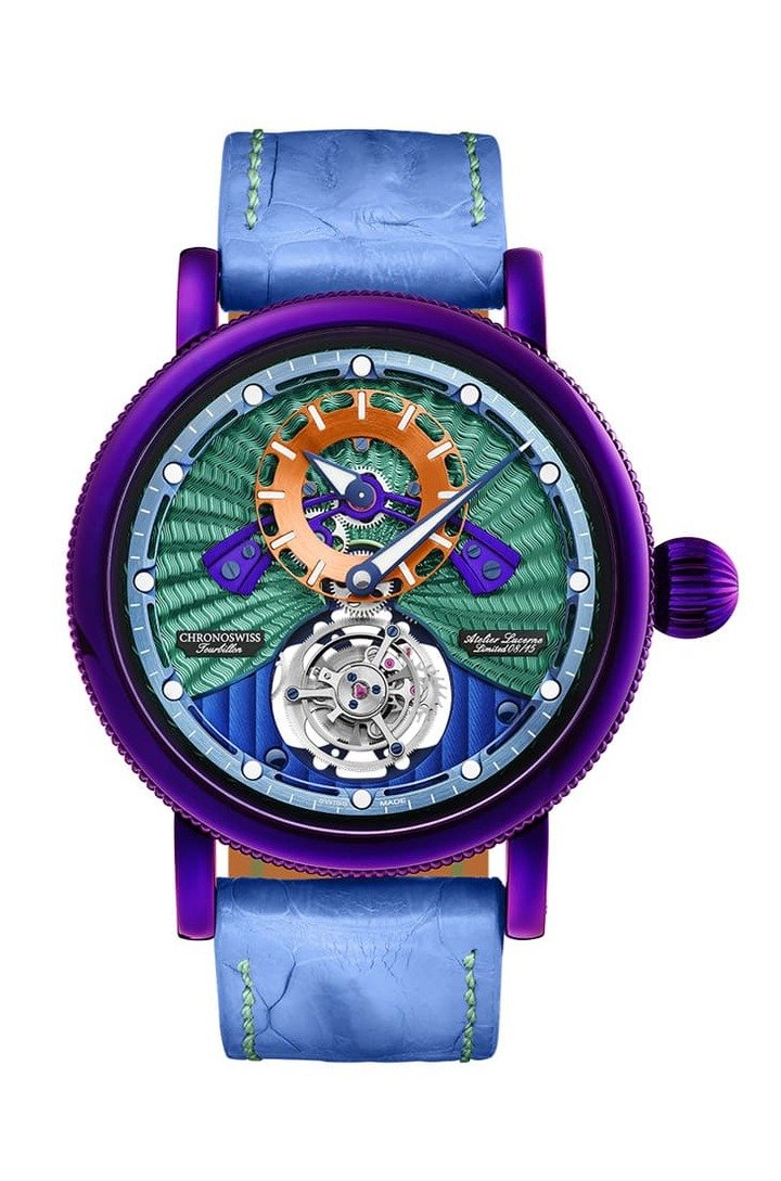 Open Gear Flying Tourbillon系列Psycho变色龙