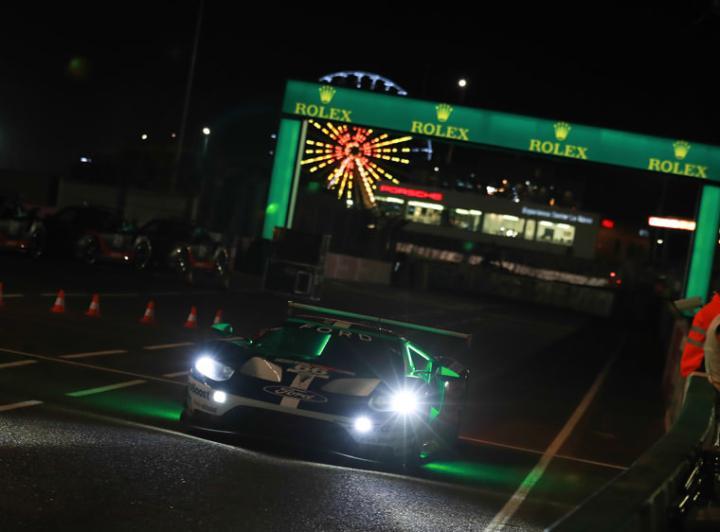 排位赛——LMGTE PRO-#66 FORD CHIP GANASSI TEAM UK，FORD GT，STEFAN MÜCKE（德国）、OLIVIER PLA（法国）、BILLY JOHNSON（美国）。©Rolex, Jean-François Galeron
