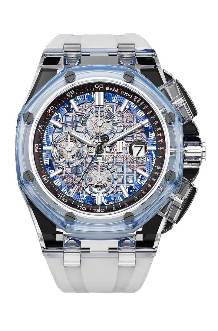 Azure Blue限量10只，参考价：¥ 1，140，210。Source：AET REMOULD