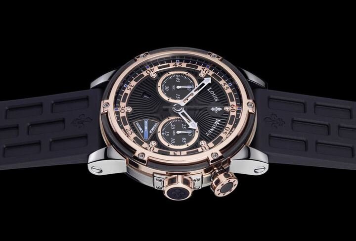 最佳运动表奖入围表款之Louis Moinet Jules Verne Instrument III