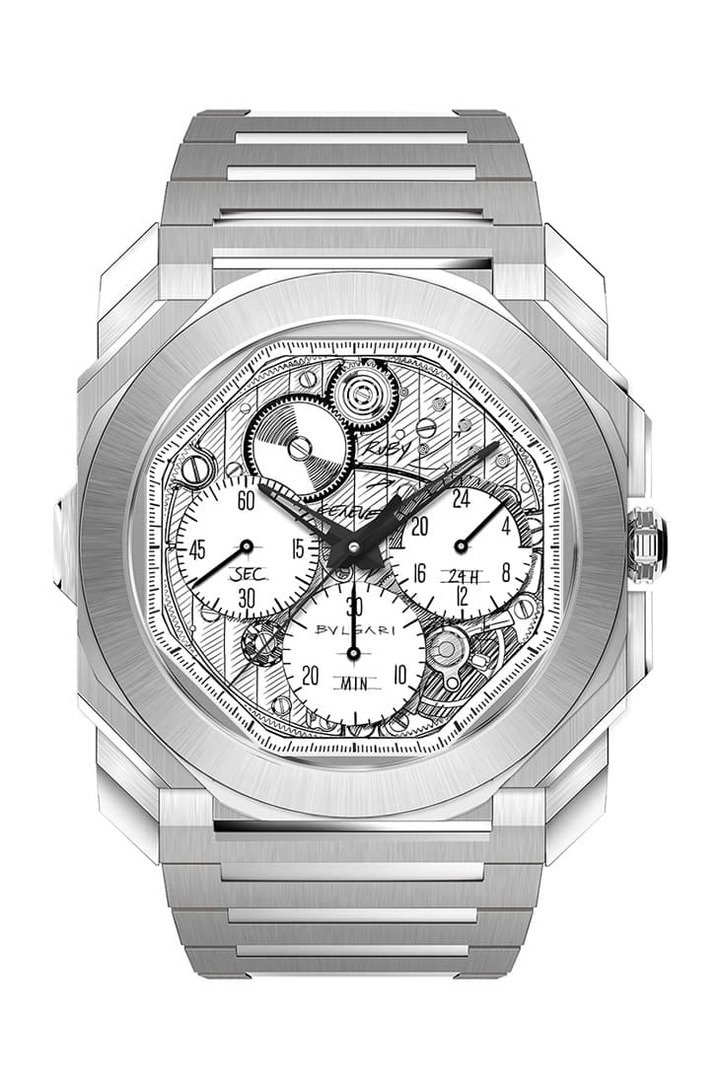 Octo Finissimo Chronograph GMT Sketch