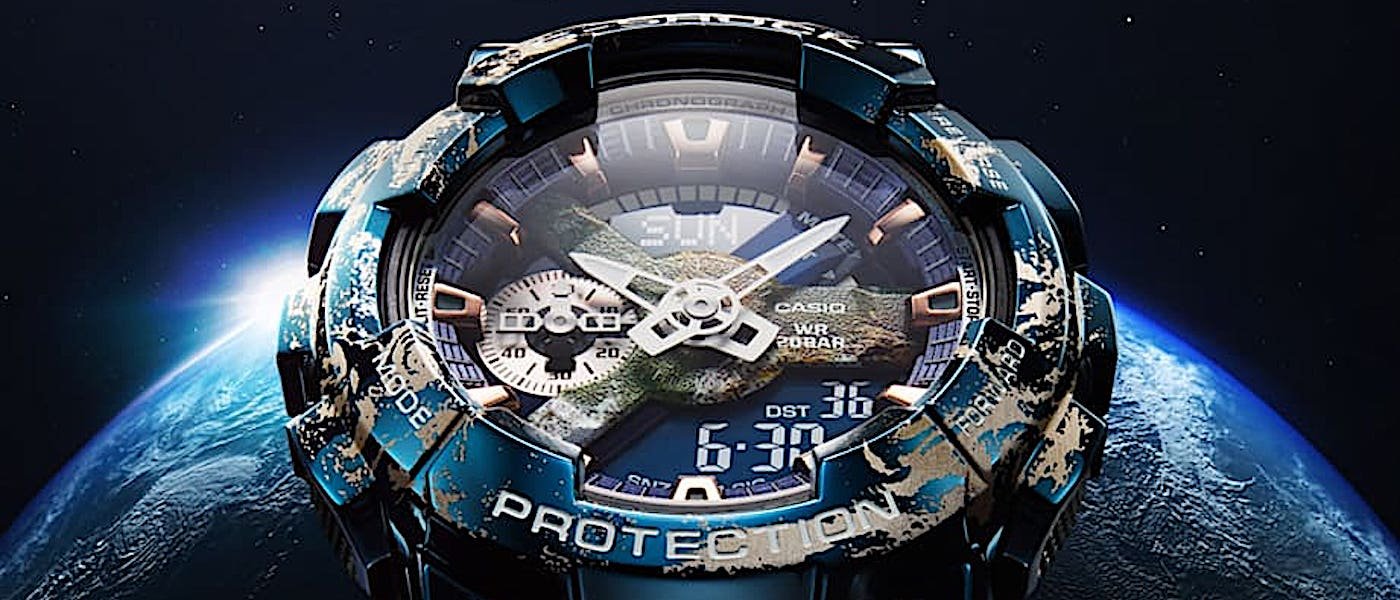 卡西欧G-SHOCK GM-110以俯瞰地球视角为主题延伸新作