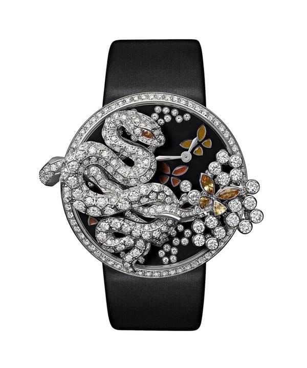 Les Indomptables de Cartier蛇形装饰腕表