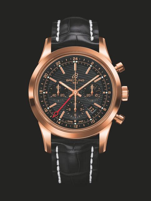 百年灵 Breitling 越洋世界时计时腕表（Breitling Transocean Chronograph GMT）