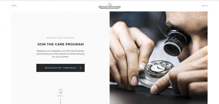 积家新提出的Care Program目的是要提升表主的满意度以及品牌服务内涵，表主需先上网登记使得享有这项新服务