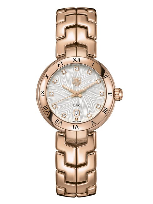 Link Lady 玫瑰金女士腕表 (29mm) 