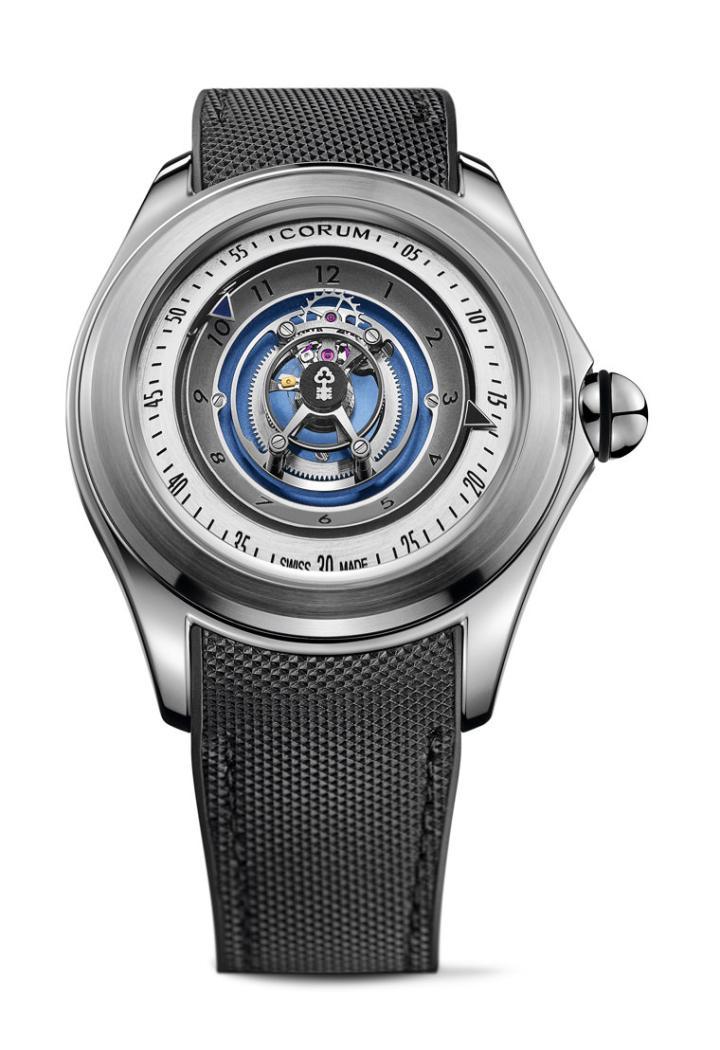 泡泡系列中央陀飞轮腕表