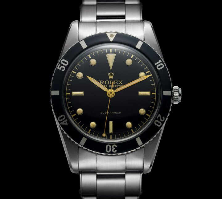 1953年首款Oyster Perpetual Submariner