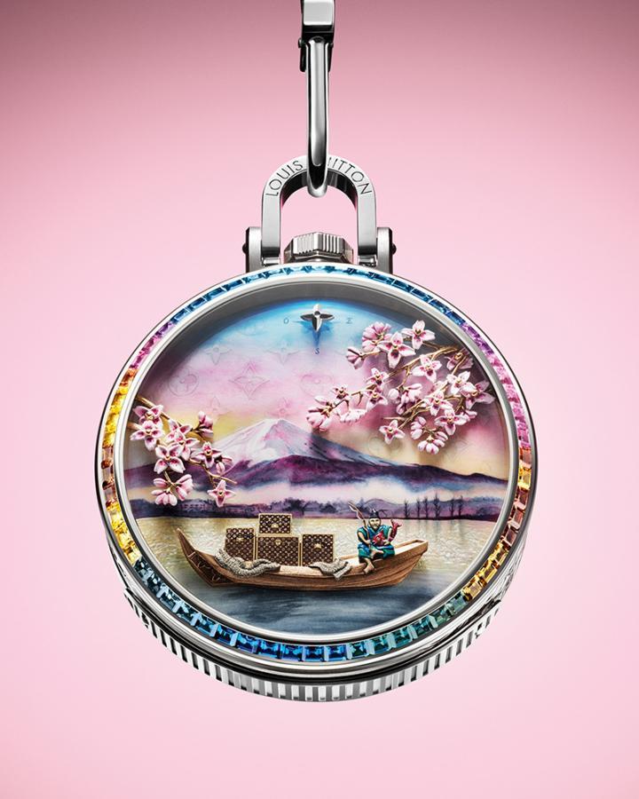 Escale au Mont Fuji 怀表