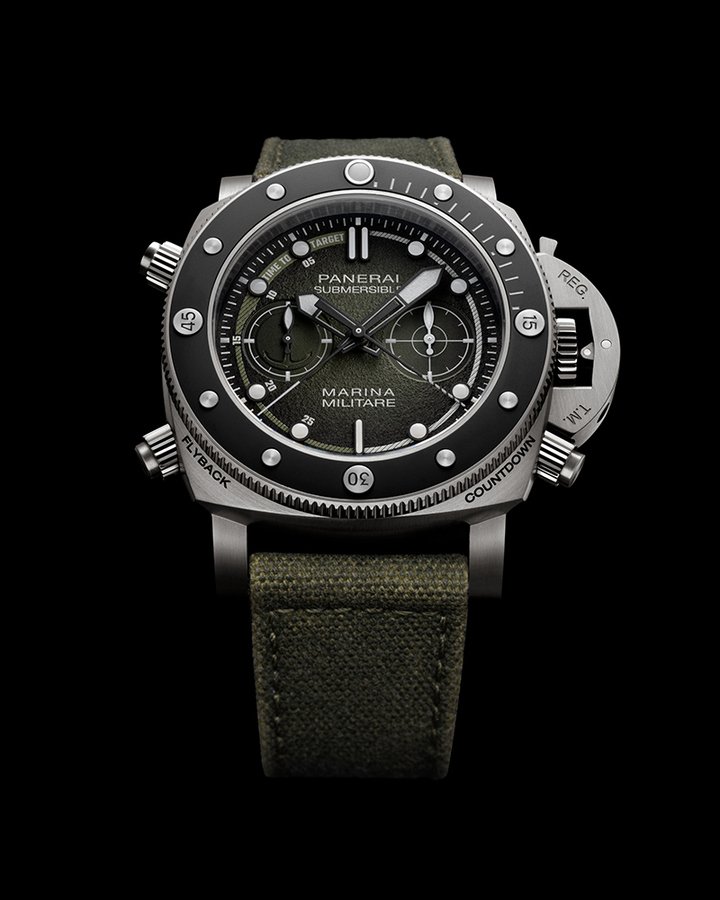 Submersible Chrono Marina Militare体验版腕表(PAM01699)