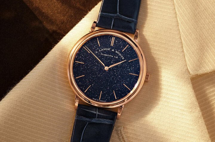 Saxonia Thin（亮点：表壳改为18K玫瑰金）