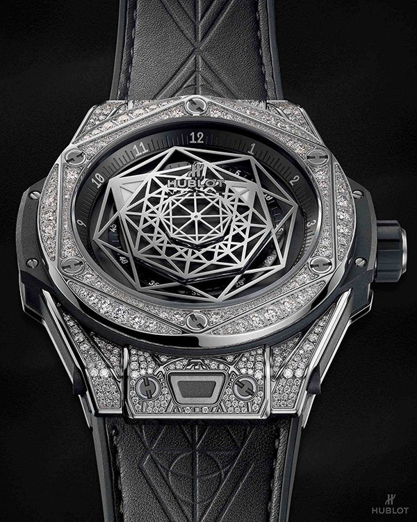 HUBLOT宇舶表2017年七夕倾情呈现 Big Bang Sang Bleu 刺青腕表