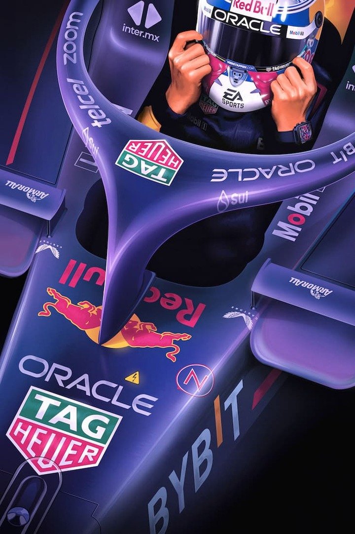 泰格豪雅为了纪念红牛车队一哥Max Verstappen在首届F1拉斯维加斯大奖赛夺冠，2024年特别以此赛道为主题创作新款Monaco。
