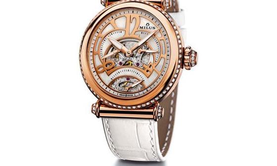 Milus美力士推出Merea三秒针返跳镂空表