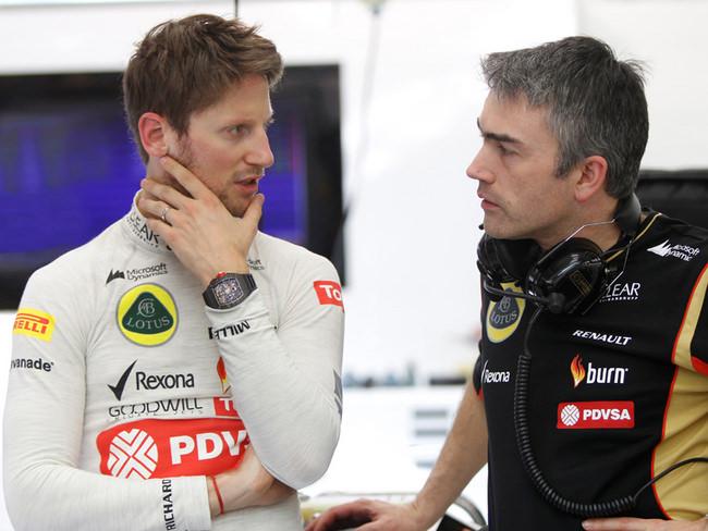 RICHARD MILLE的全新合作伙伴——莲花F1车队车手Romain Grosjean