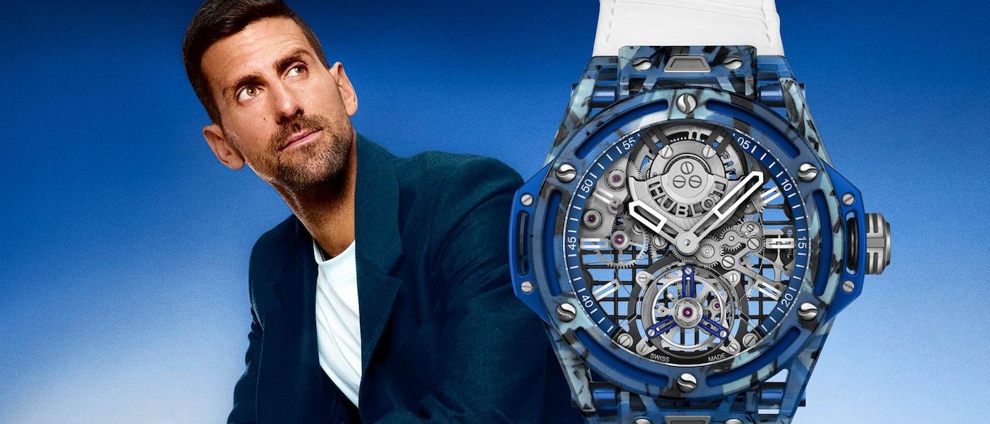 致敬网球传奇：HUBLOT Big Bang Tourbillon Novak Djokovic GOAT Edition