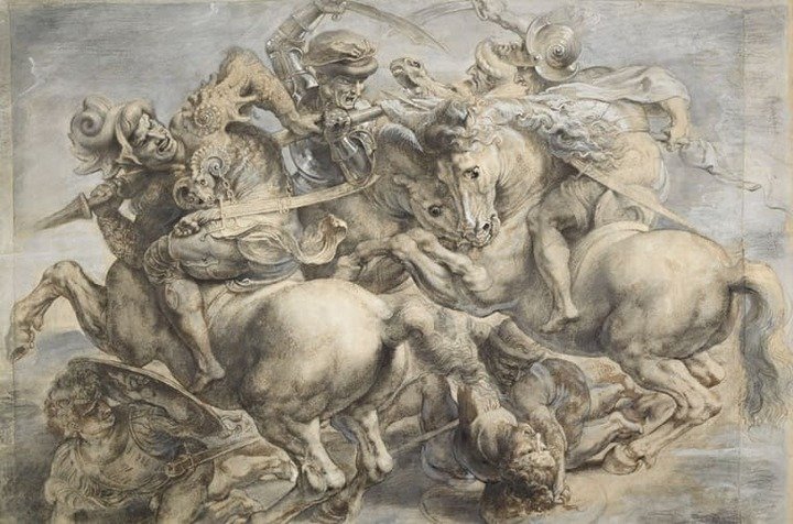 先前于“以罗浮宫之名（Bid For the Louvre）”线上拍卖会得标的收藏家，在参观了罗浮宫与江诗丹顿表厂后，决定以鲁本斯摹绘的名画《安吉亚里之战》为蓝本创作独一无二的手表。