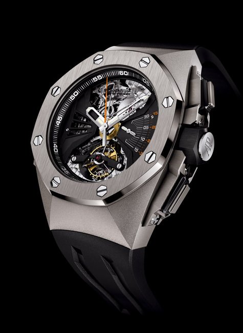 Royal Oak Concept RD#1皇家橡树概念腕表打破防水技术桎梏，超越报时腕表常规概念，成就非凡声音杰作