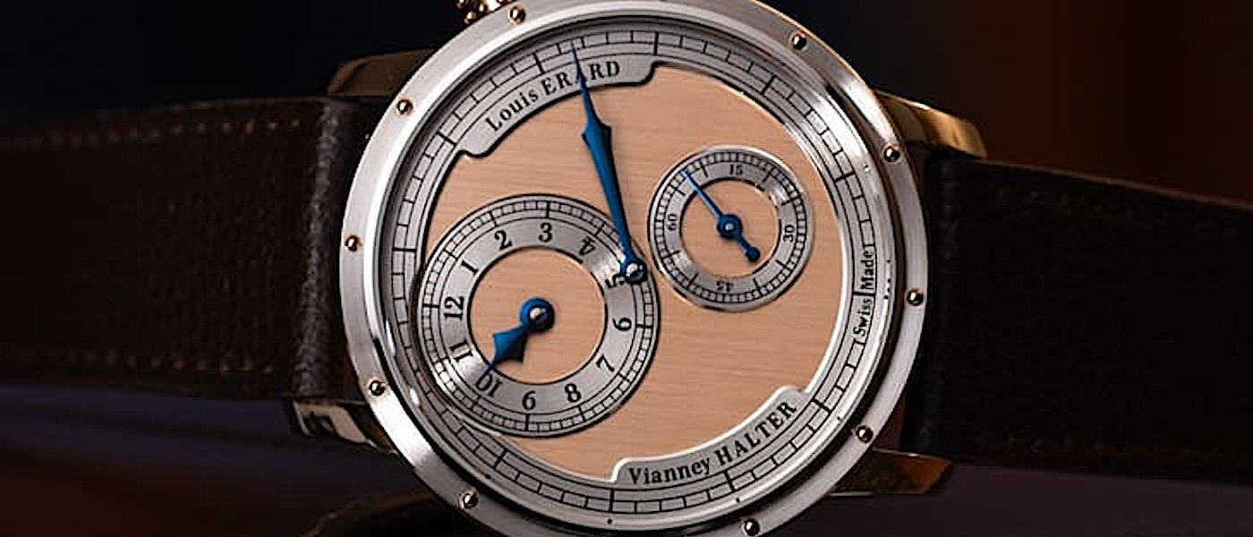 LOUIS ERARD联名独立制表平替表 这次再度找上名气响亮的Vianney Halter