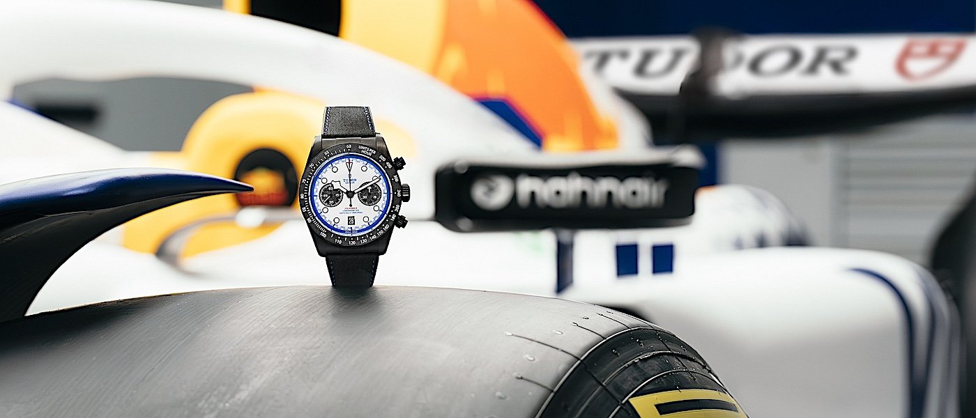 风驰电掣，镌刻不朽瞬间：帝舵Black Bay Chrono “Carbon 25”首战F1一级方程式赛车