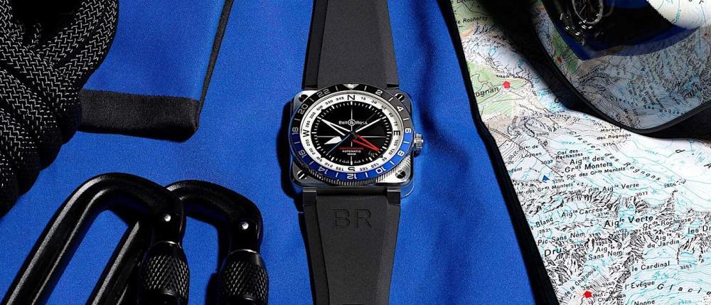 纵横天下 遨游四方：BELL & ROSS BR-03 GMT Compass