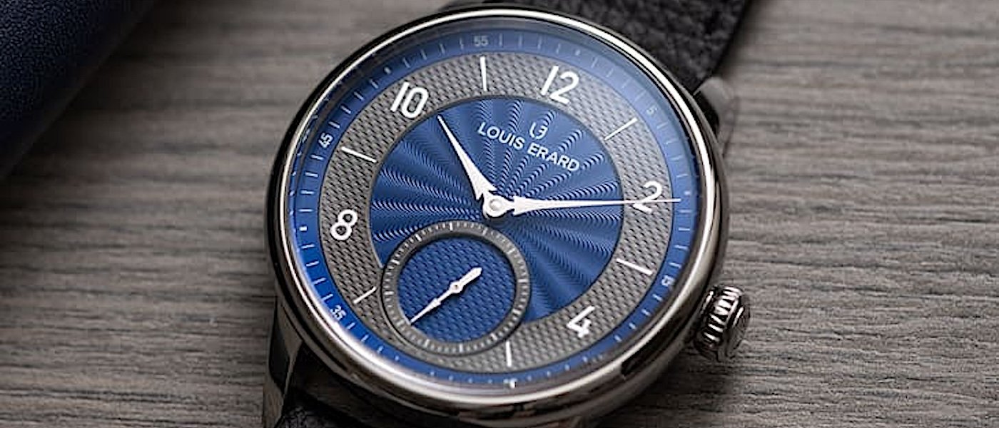 LOUIS ERARD入门Excellence小三针以机刻雕花装饰烘托绅士品味
