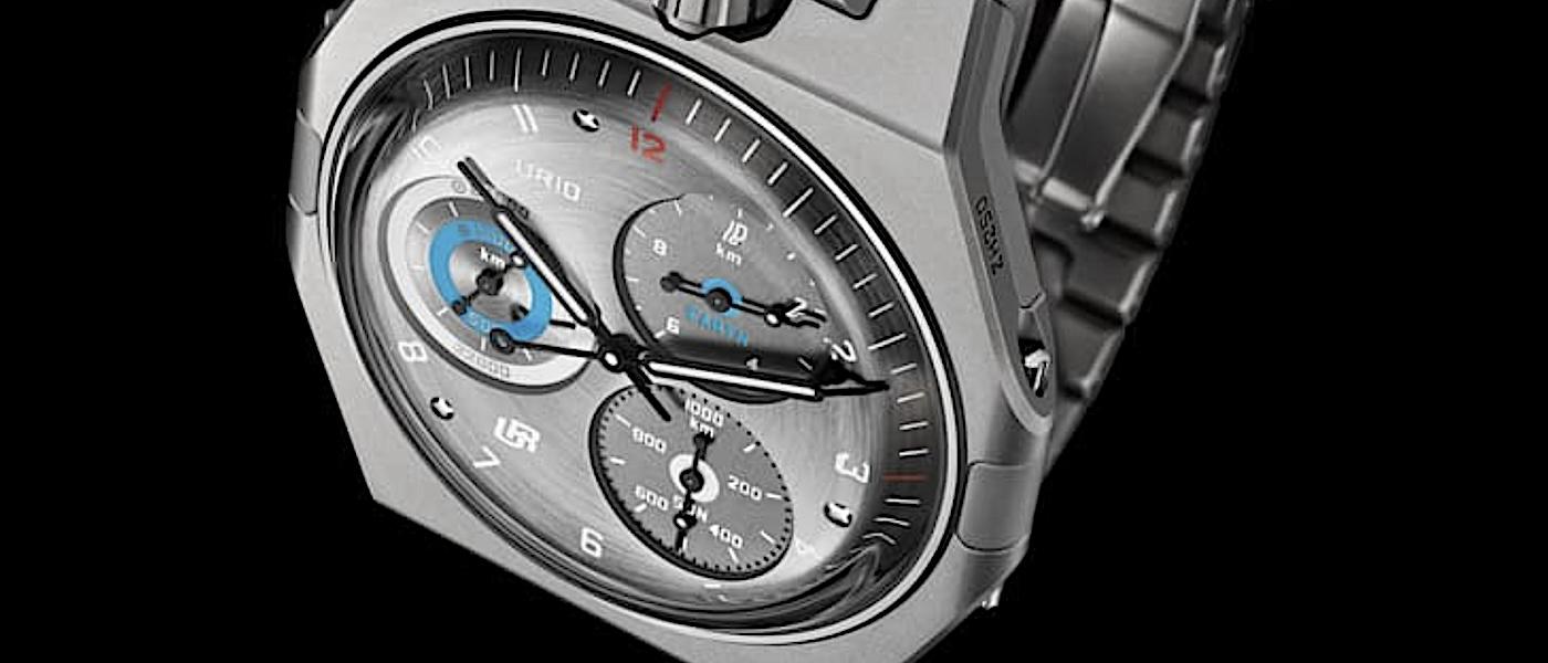 URWERK UR-10 Spacemeter 颠覆传统以公里为单位追踪地球自转公转的距离