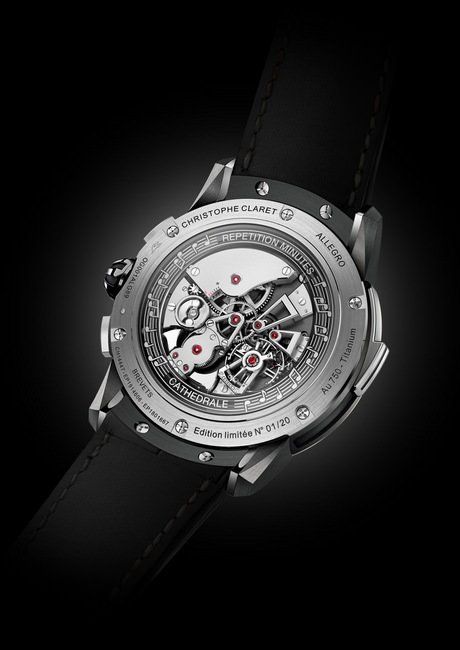 CHRISTOPHE CLARET Allegro腕表搭载 ALG89手动上弦机芯