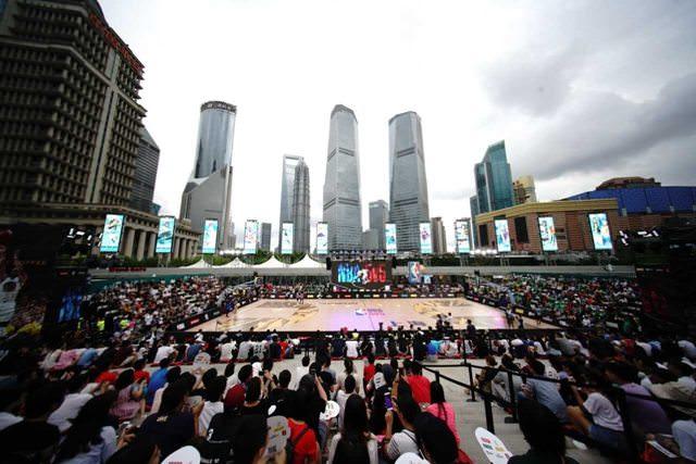 NBA 5V5上海站现场