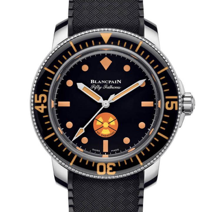 BLANCPAIN Tribute to Fifty Fathoms。预估价：CHF 12,000～18,000
