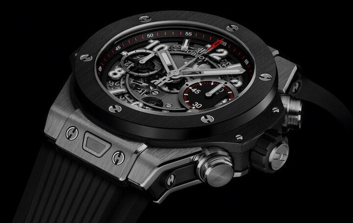 HUBLOT Big Bang Unico钛金陶瓷计时码表