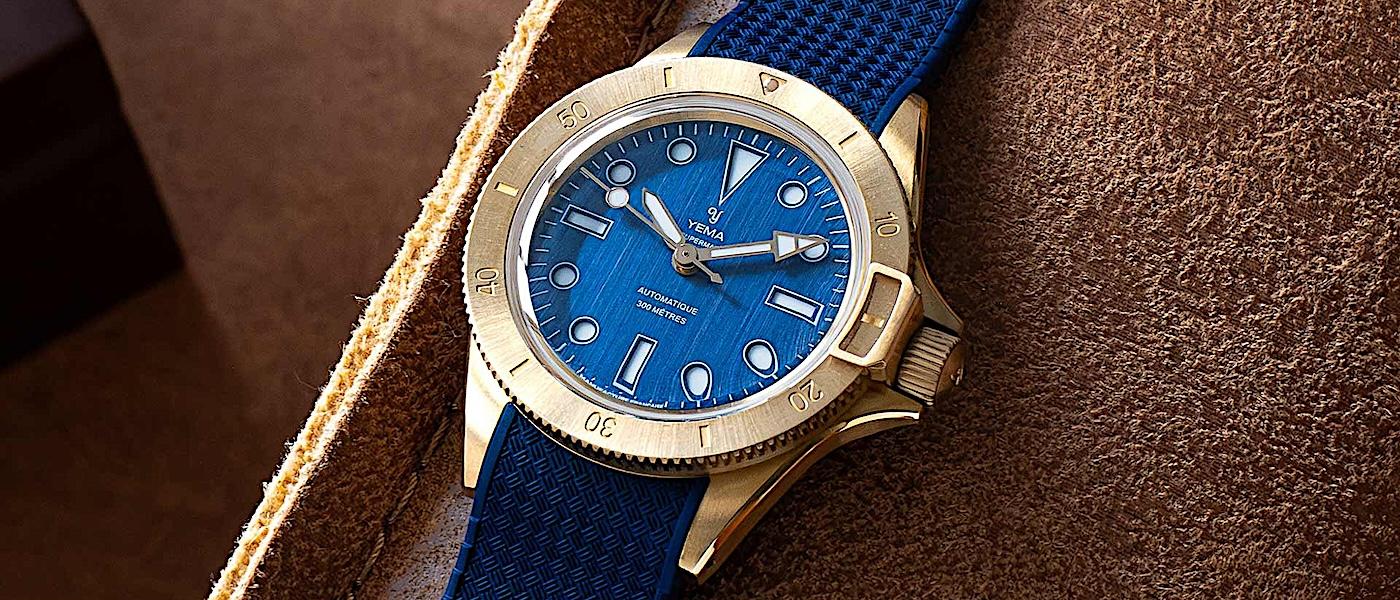 新潮古意：YEMA Superman Bronze CMM.10 限量版腕表