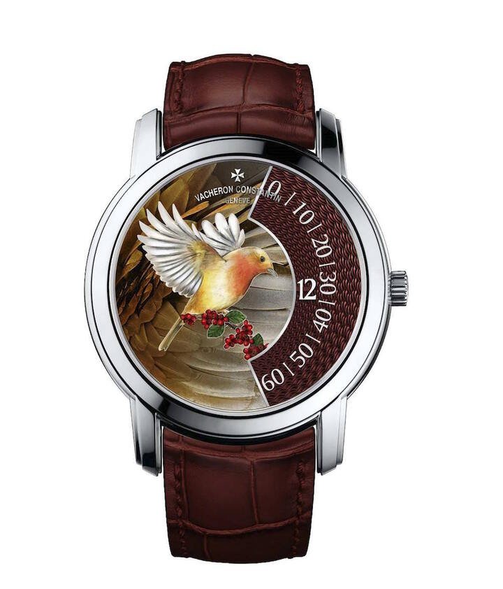 La Musique du Temps Les Cabinotiers阁楼工匠– The Singing Birds手表—知更鸟