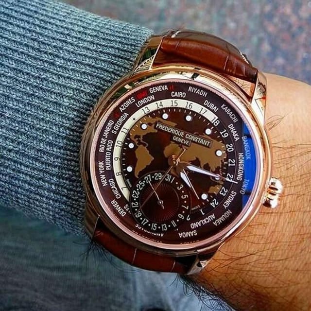 康斯登Classic Worldtimer Manufacture