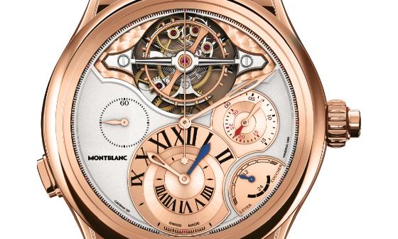 2013 SIHH 日内瓦高级钟表沙龙——万宝龙 (Montblanc)Villeret 1858系列ExoTourbillon Chronographe陀飞轮计时码表全新改款
