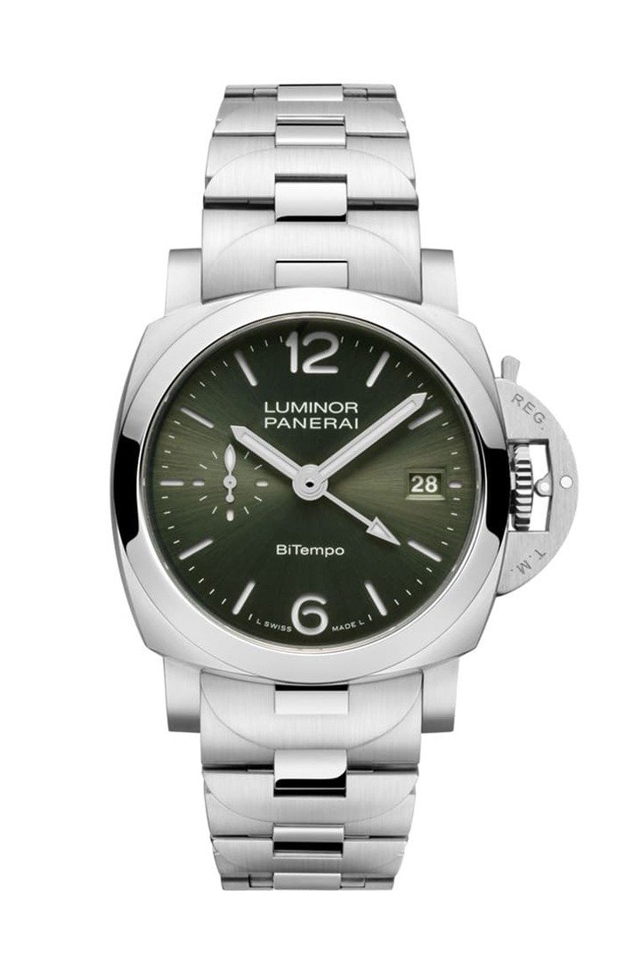 Luminor Quaranta BiTempo Metal Bracelet PAM01640