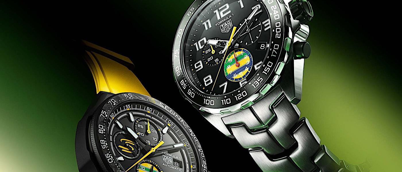 冠军精神 永不止息：TAG HEUER Formula 1 x Senna 特别版计时腕表
