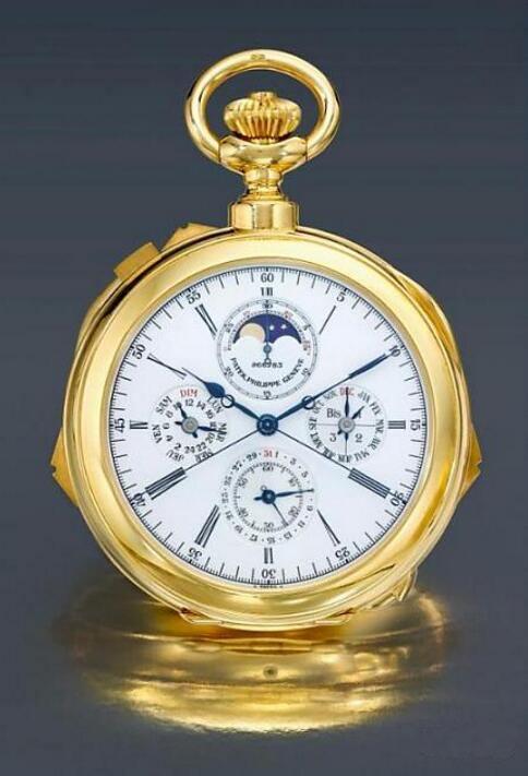PATEK PHILIPPE Ref.942/2 Grande and Petite Sonnerie Clock Watch 成交价：468,500美元 图片来源：Sotheby's