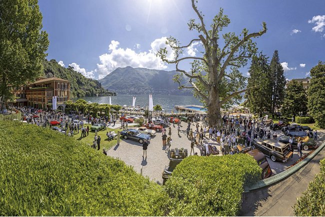 科莫湖畔的Concorso d'Eleganza Villa d'Este 2014 活动
