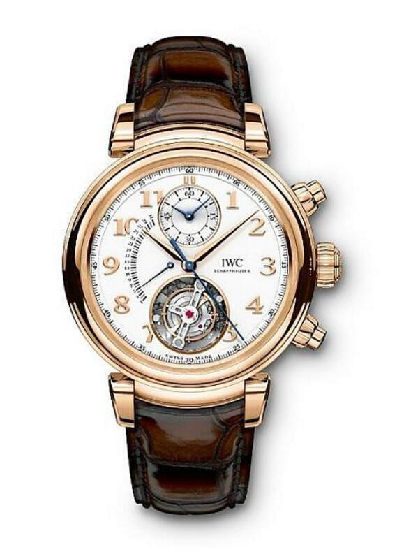 18K玫瑰金材质／89900自动上链机芯／时、分、逆跳日期显示／ 陀飞轮装置／计时码表功能／蓝宝石水晶镜面、透明底盖／防水30米／表径44mm