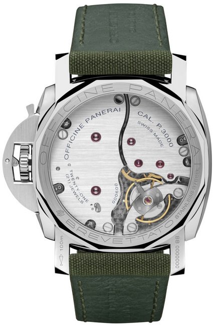 LUMINOR 1950 3 DAYS ACCIAIO 47毫米3日动力储存精钢腕表（PAM00606）搭载沛纳海P.3000手动上链机械机芯
