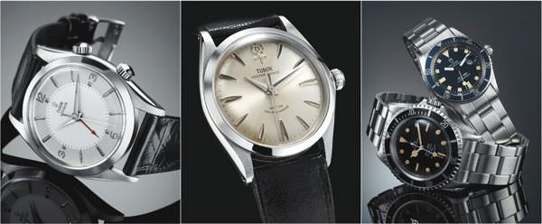 TUDOR ADVISOR (1957) - TUDOR OYSTER PRINCE (1963) - TUDOR PRINCE SUBMARINER (1964)
